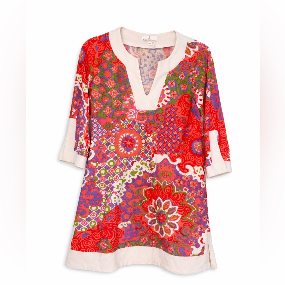Jude Connally Printed Colorful Nylon Dress​